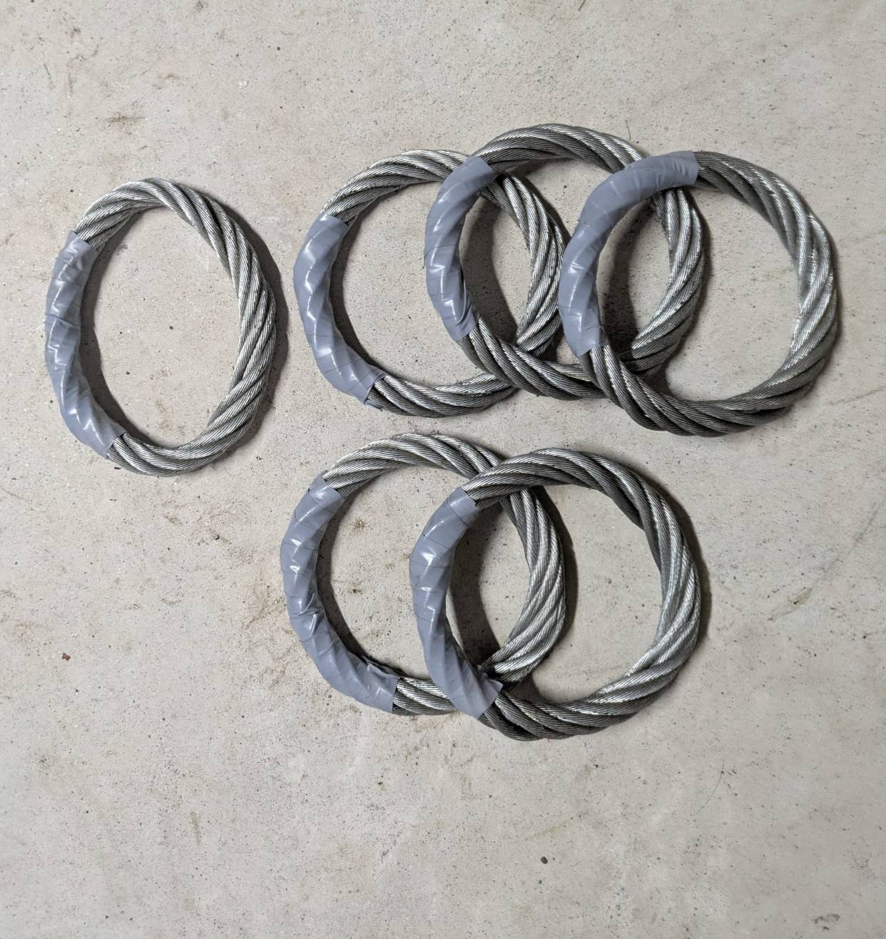 エンドレスメッキワイヤーロープ1