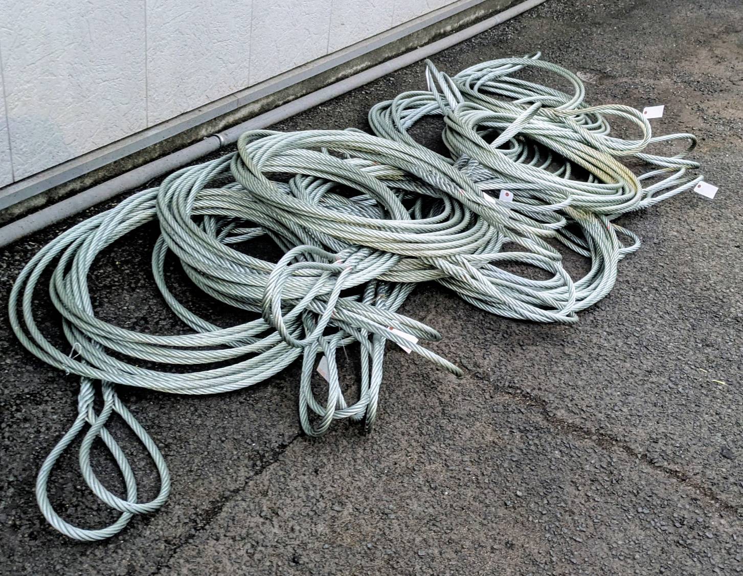 玉掛用メッキワイヤーロープ - 在庫一覧